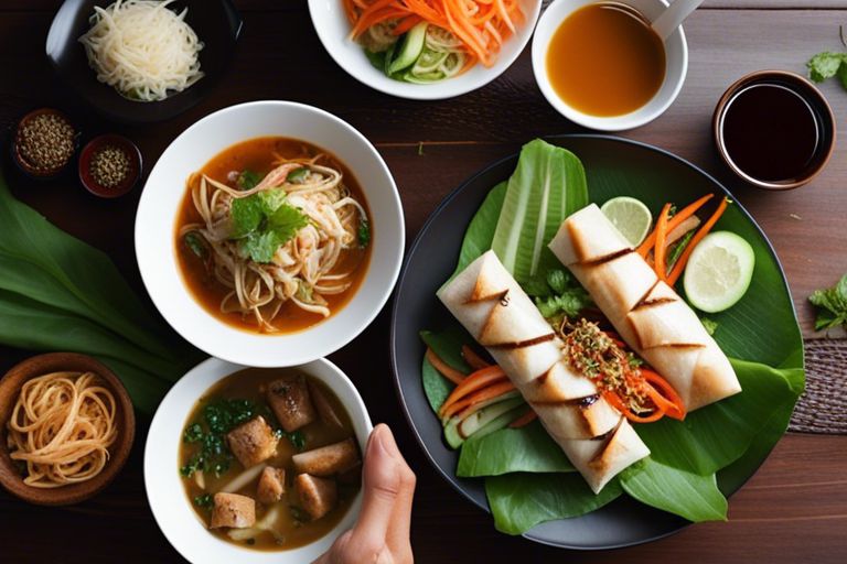 What are the best vegetarian options at a Vietnamese restaurant?